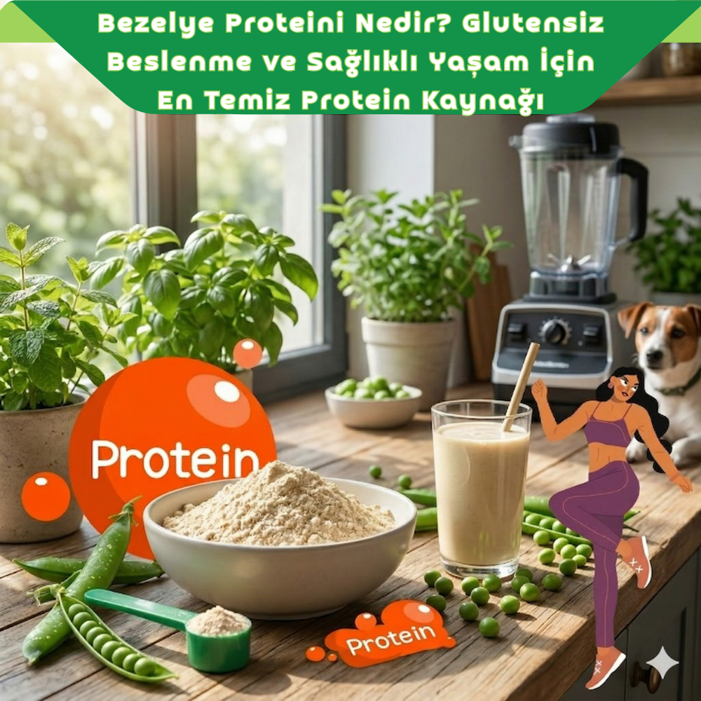 Bezelye Proteini Nedir? Glutensiz Beslenme ve Sağlıklı Yaşam İçin En Temiz Protein Kaynağı