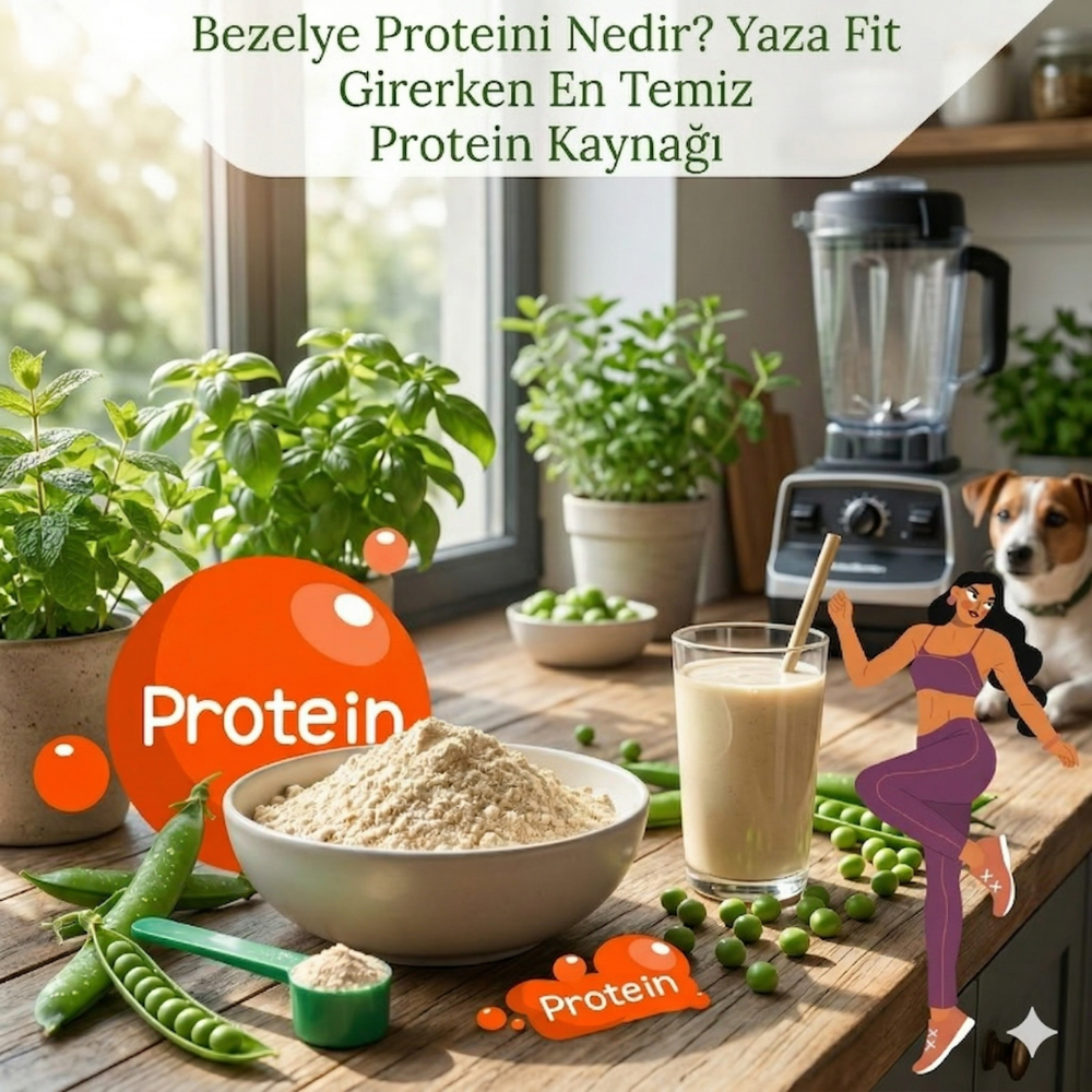Bezelye Proteini Nedir? Glutensiz Beslenme ve Sağlıklı Yaşam İçin En Temiz Protein Kaynağı