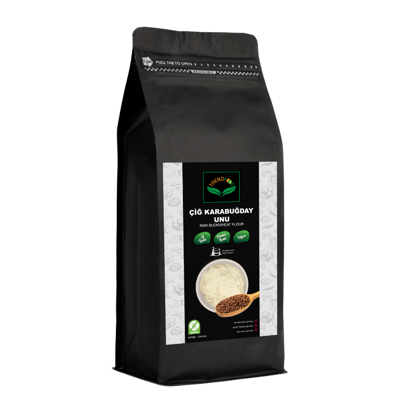 Çiğ Karabuğday (Buckhweat) Unu 1 kg | Glutensiz & Katkısız