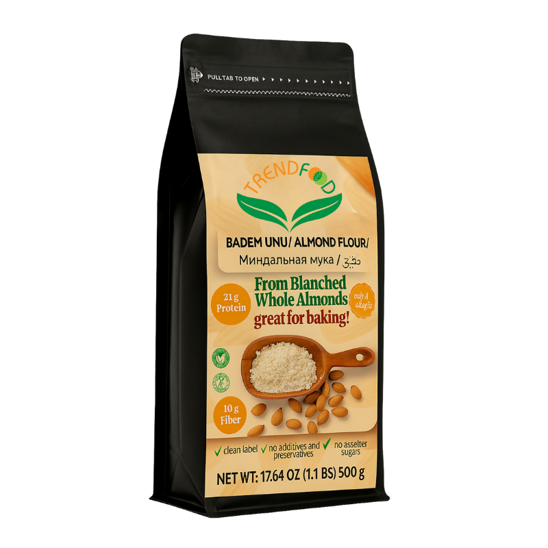 Kabuksuz Çiğ Beyaz Badem Unu  500 g