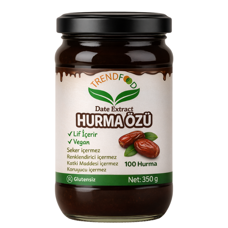 Doğal Soğuk Sıkım Hurma Özü 350 g