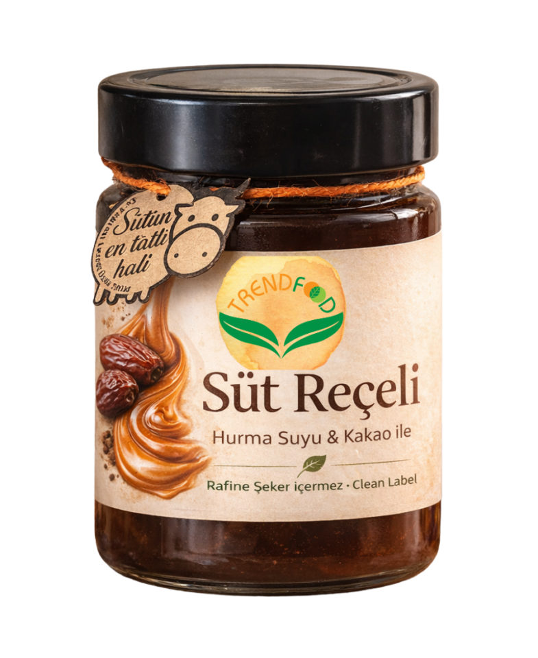 Şekersiz Süt Reçeli 300 g Kakaolu