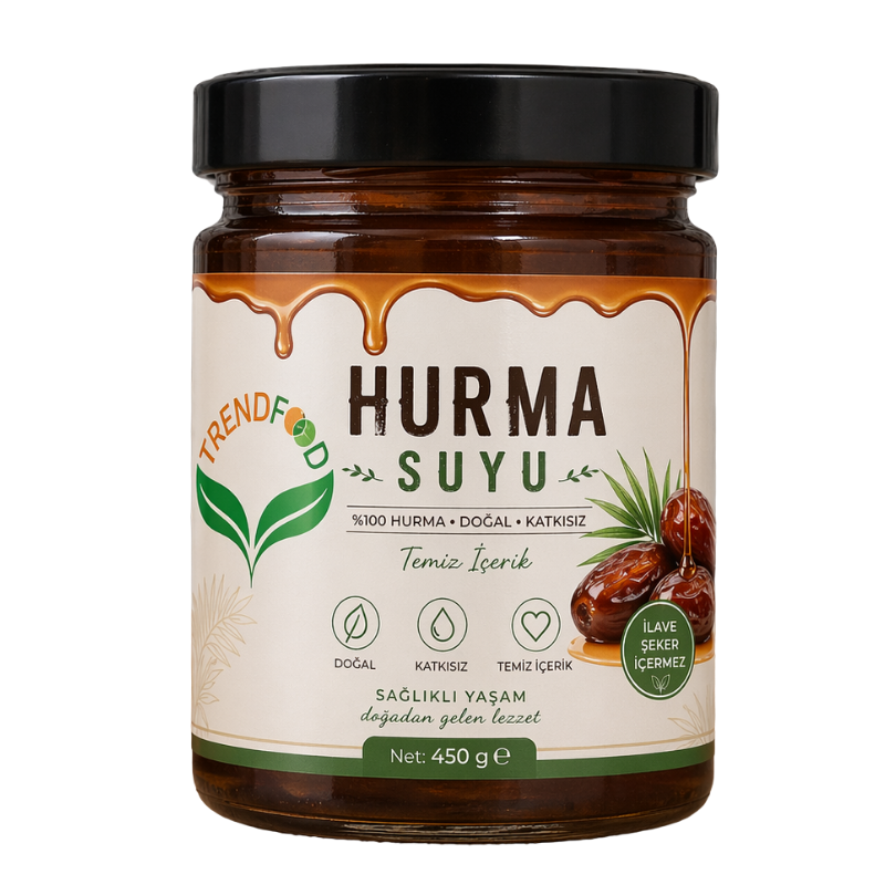 Doğal Hurma Suyu 450 g– Rafine Şekersiz Tatlandırıcı